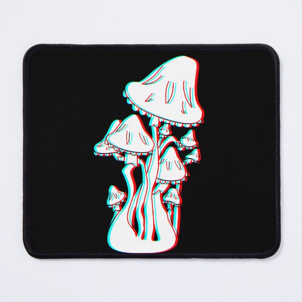 Item preview, 3d Mushroom Cluster - Trippy Mushroom Art designed and sold by mikeymadness.
