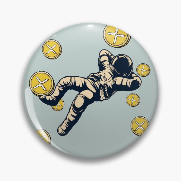 Item preview, Astronaut Crypto design Ripple XRP designed and sold by Crypmetal.