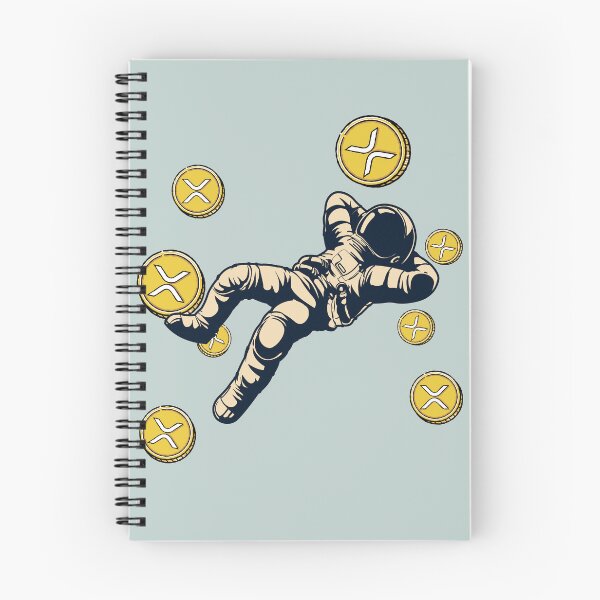 Item preview, Astronaut Crypto design Ripple XRP designed and sold by Crypmetal.