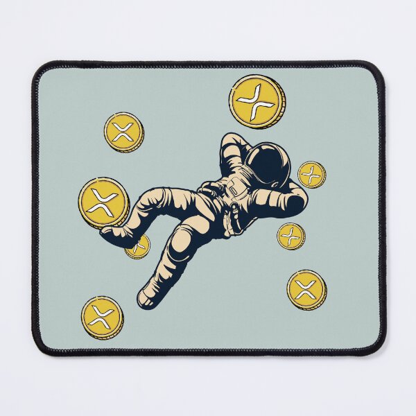 Item preview, Astronaut Crypto design Ripple XRP designed and sold by Crypmetal.