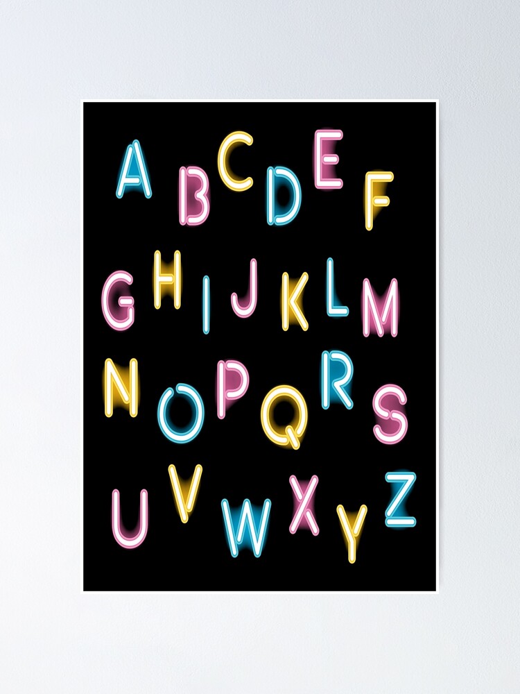 Alphabet Lore Series Poster by roseyasmine
