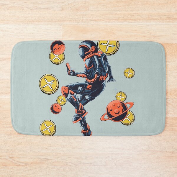 Item preview, Astronaut Crypto design Ripple XRP designed and sold by Crypmetal.