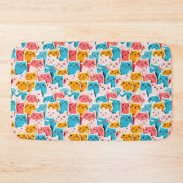 Item preview, Cute Cats Texture designed and sold by TextureFactory.