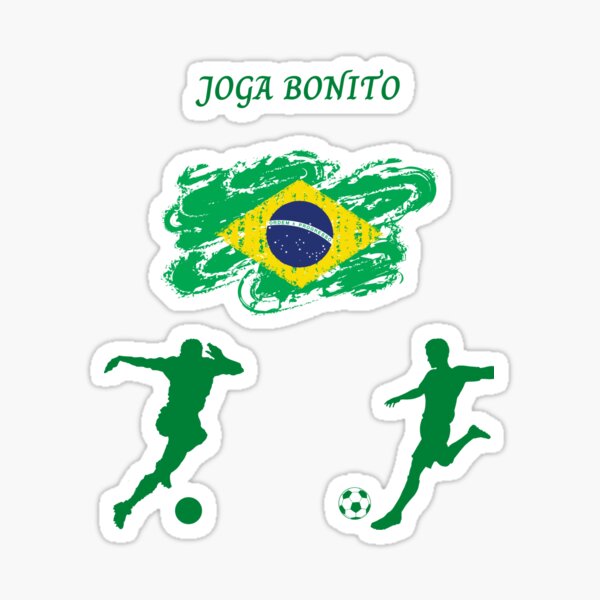 Brazil Football Team Soccer Retro Jersey Joga Bonito Number 9 | Art Board  Print