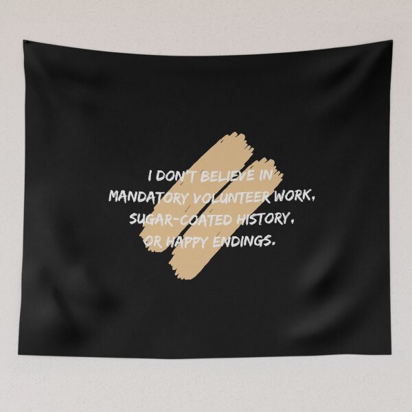 Item preview, I don't believe in happy endings  designed and sold by BloompodDesigns.