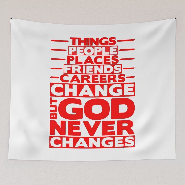 Item preview, But God Never Changes designed and sold by plushism.