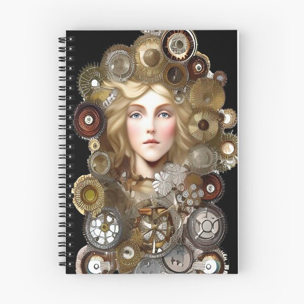 Item preview, Pretty Girl Gears Cogs Victorian Design Steampunk designed and sold by ZiolaRosa.