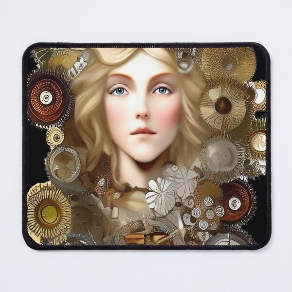Item preview, Pretty Girl Gears Cogs Victorian Design Steampunk designed and sold by ZiolaRosa.