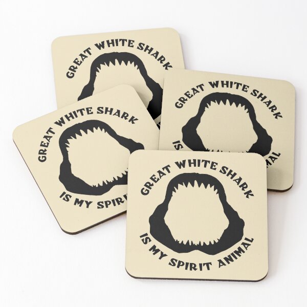 Item preview, Great White Shark Is My Spirit Animal designed and sold by TMBTM.