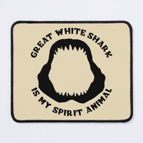 Item preview, Great White Shark Is My Spirit Animal designed and sold by TMBTM.