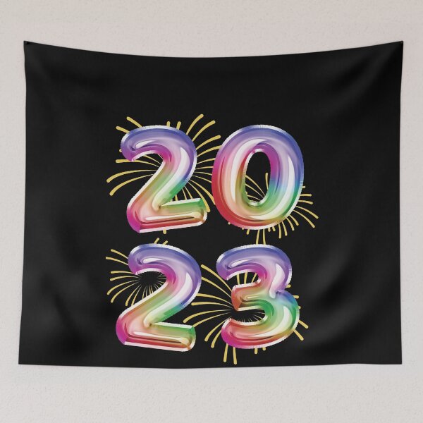 Item preview, 2023 Happy new year balloon fireworks celebration designed and sold by ibeargifts.