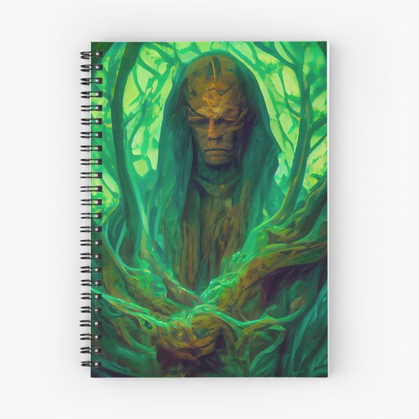 Item preview, The Ancient Tree Druid full of Wisdom - spiritual art spiritual artwork spirituality wellness well-being designed and sold by LvSoulCreations.