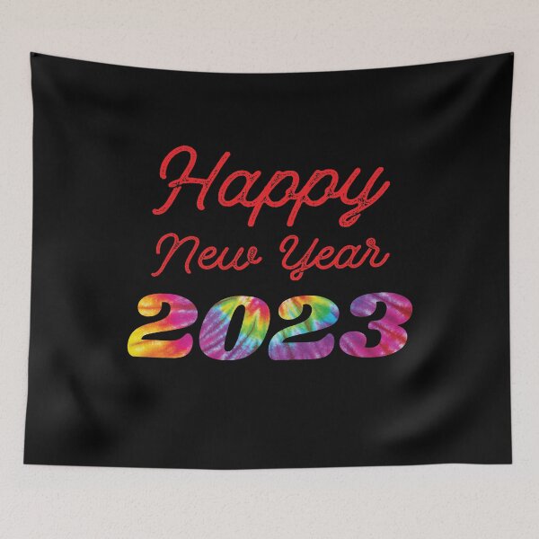 Item preview, 2023 Happy new year balloon fireworks dye style celebration designed and sold by ibeargifts.