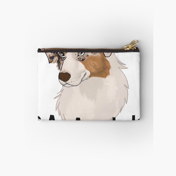 Item preview, my dog is an Ausshole- red merle aussie designed and sold by Blaspur.