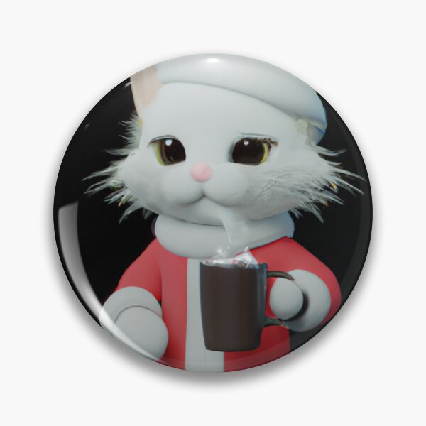 Item preview, Sweet Christmas Cat designed and sold by ai-draw.