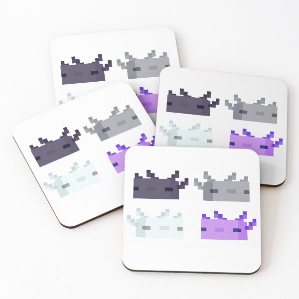 Item preview, Ace pride Axolotls designed and sold by midnight-rabbit.