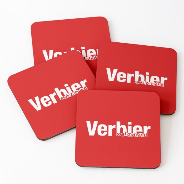 Item preview, Verbier Switzerland / Exclusion / White / Red Background designed and sold by PEK1787.