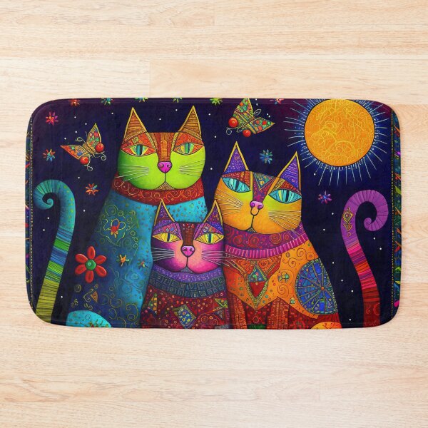 Item preview, Happy Friendly Colorful Cats 5 designed and sold by Juliascutecornr.