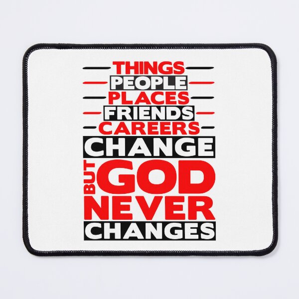 Item preview, But God Never Changes designed and sold by plushism.