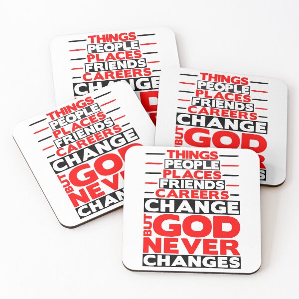 Item preview, But God Never Changes designed and sold by plushism.