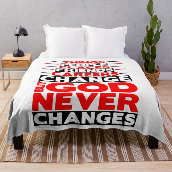 Item preview, But God Never Changes designed and sold by plushism.