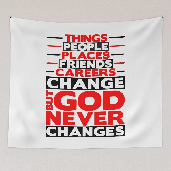 Item preview, But God Never Changes designed and sold by plushism.