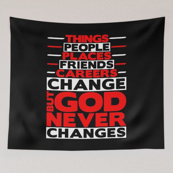 Item preview, But God Never Changes designed and sold by plushism.