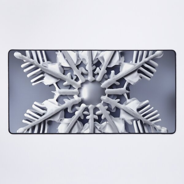 Item preview, Silver Snowflake Ornament designed and sold by jrk123.