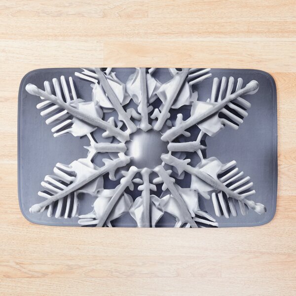 Item preview, Silver Snowflake Ornament designed and sold by jrk123.