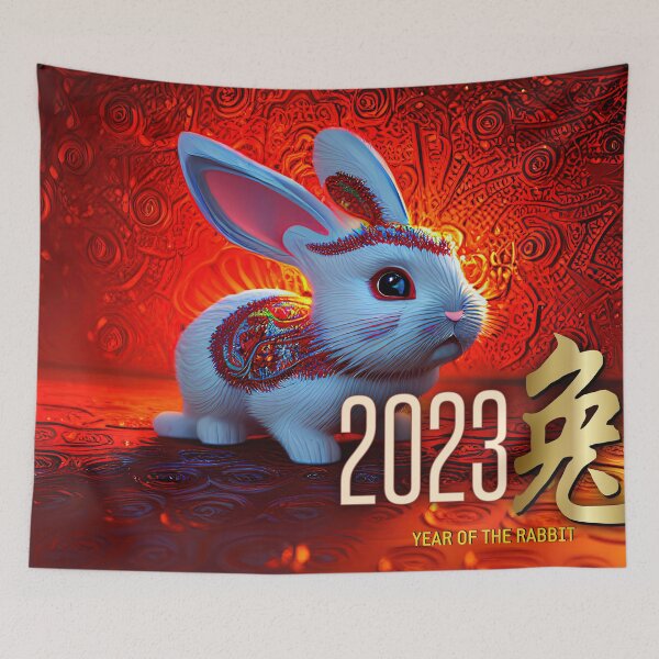 Item preview, Chinese New Year 2023, year of the rabbit No12 designed and sold by angelisart.