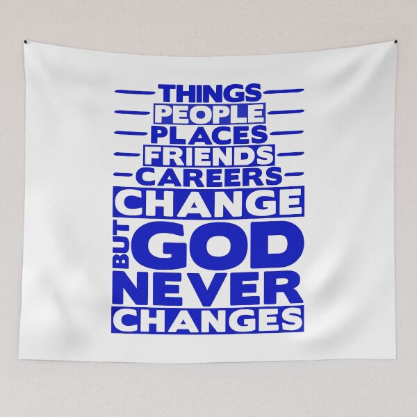 Item preview, But God Never Changes designed and sold by plushism.