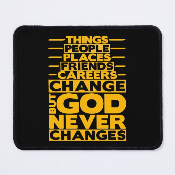 Item preview, But God Never Changes designed and sold by plushism.