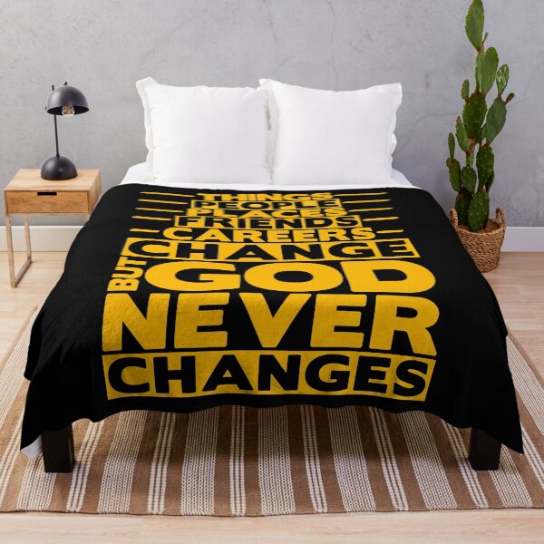 Item preview, But God Never Changes designed and sold by plushism.