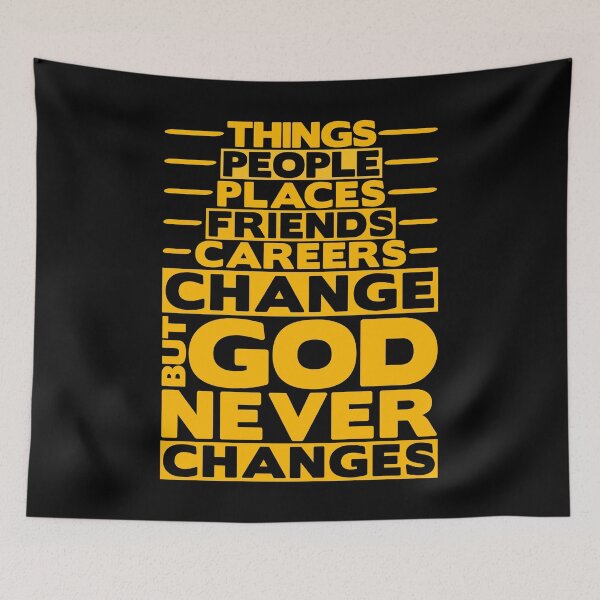 Item preview, But God Never Changes designed and sold by plushism.