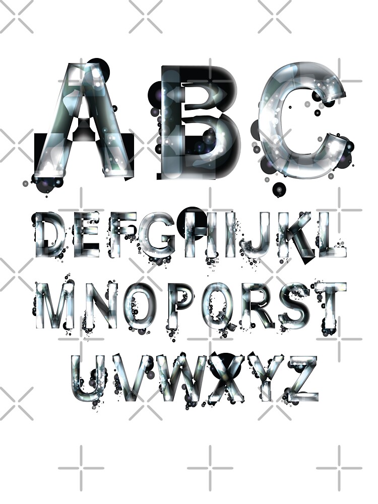 Scratch Alphabet lore Font Version 