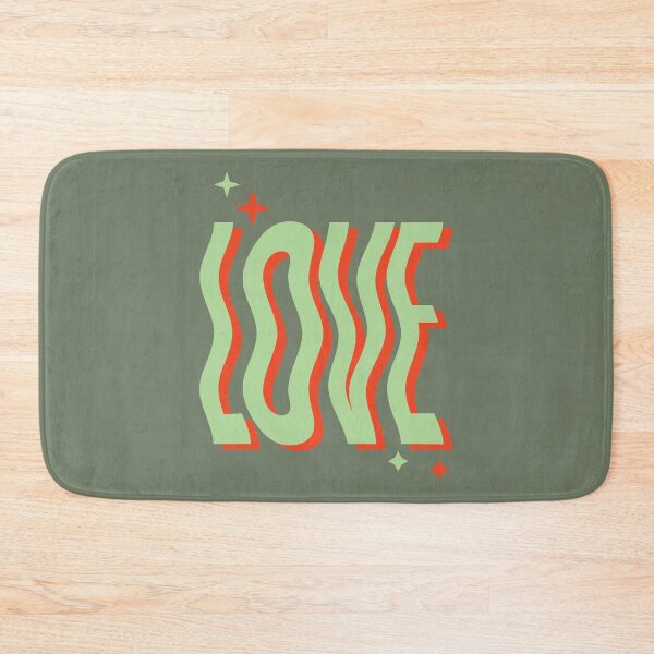 Item preview, Wavy Love Typogaphy designed and sold by bolimj.