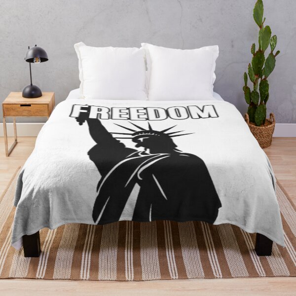 Item preview, Statue of Liberty : Freedom Quote designed and sold by EnzoVectorism.