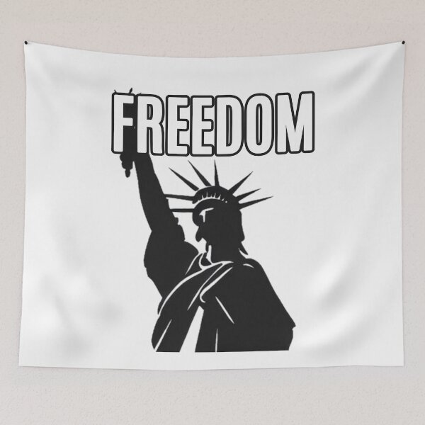 Item preview, Statue of Liberty : Freedom Quote designed and sold by EnzoVectorism.