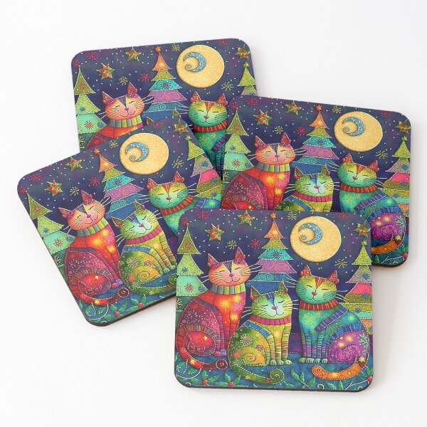Item preview, Happy Friendly Colorful Cats 4 designed and sold by Juliascutecornr.