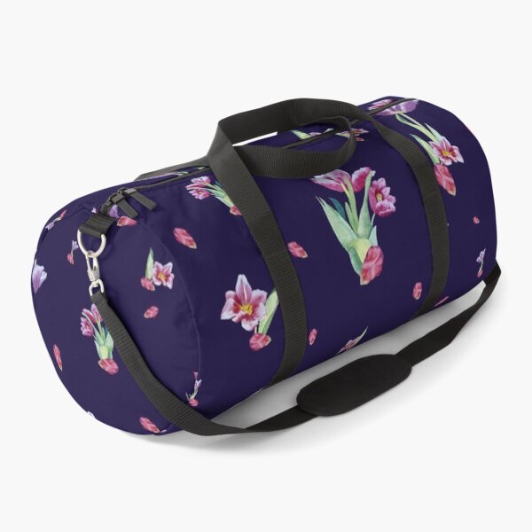 Item preview, Tulip red violet pattern bouquet violet designed and sold by Yana Mustafina | Boho Soulful Designs.