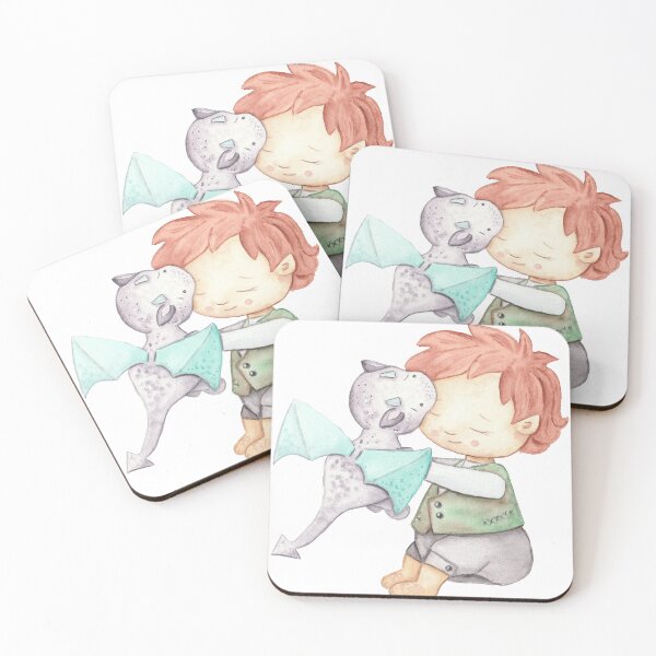 Item preview, Cute boy with dragon designed and sold by cutefairyland.