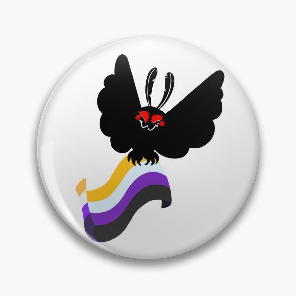 Item preview, Mothman Pride - Nonbinary designed and sold by Purple-Capybara.