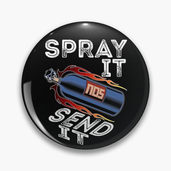 Item preview, Funny Drag Racing Race Car NOS Spray It Send It designed and sold by CharJens.