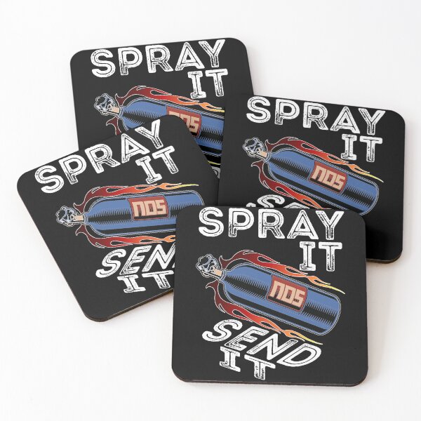 Item preview, Funny Drag Racing Race Car NOS Spray It Send It designed and sold by CharJens.