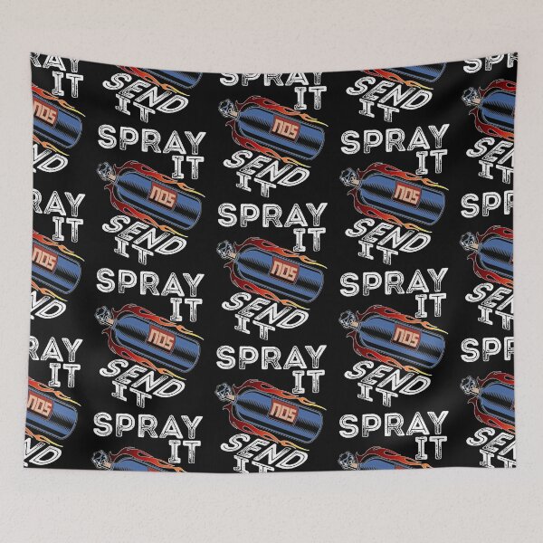 Item preview, Funny Drag Racing Race Car NOS Spray It Send It designed and sold by CharJens.