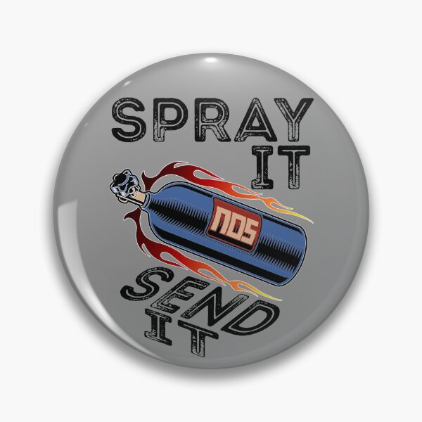 Item preview, Funny Drag Racing Race Car NOS Spray It Send It designed and sold by CharJens.