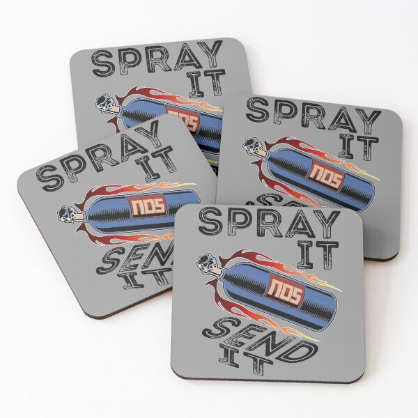 Item preview, Funny Drag Racing Race Car NOS Spray It Send It designed and sold by CharJens.