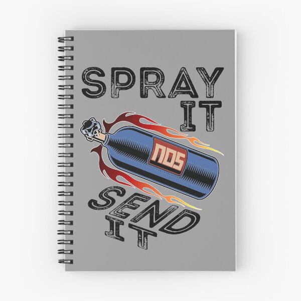 Item preview, Funny Drag Racing Race Car NOS Spray It Send It designed and sold by CharJens.