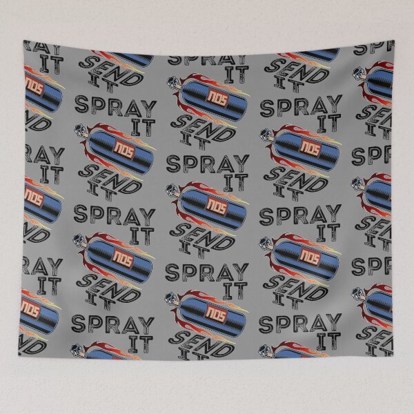 Item preview, Funny Drag Racing Race Car NOS Spray It Send It designed and sold by CharJens.