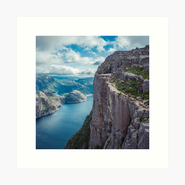 Preikestolen (Pulpit Rock), Norway Art Print